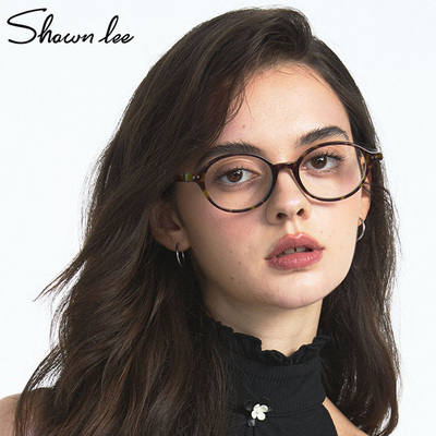 Shawnlee书呆子复古玳瑁绿色镜框
