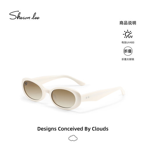Shawnlee防紫外线猫眼美式女墨镜