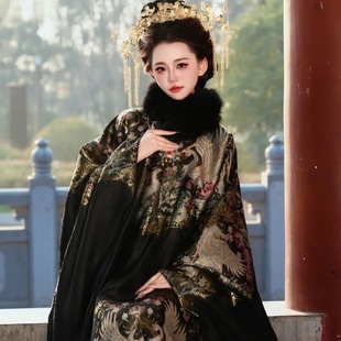 【大明贵女】爆款明制圆领袍长袄重工织金妆花汉服女仙气四季款女