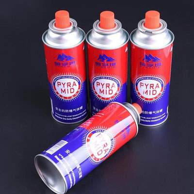 金字塔卡式气罐便携式卡式炉气罐防爆卡式GAS气瓦斯气脉鲜