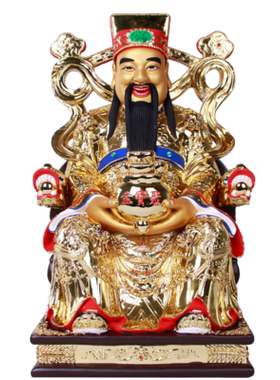 如意开业摆件客厅供奉树脂财神像