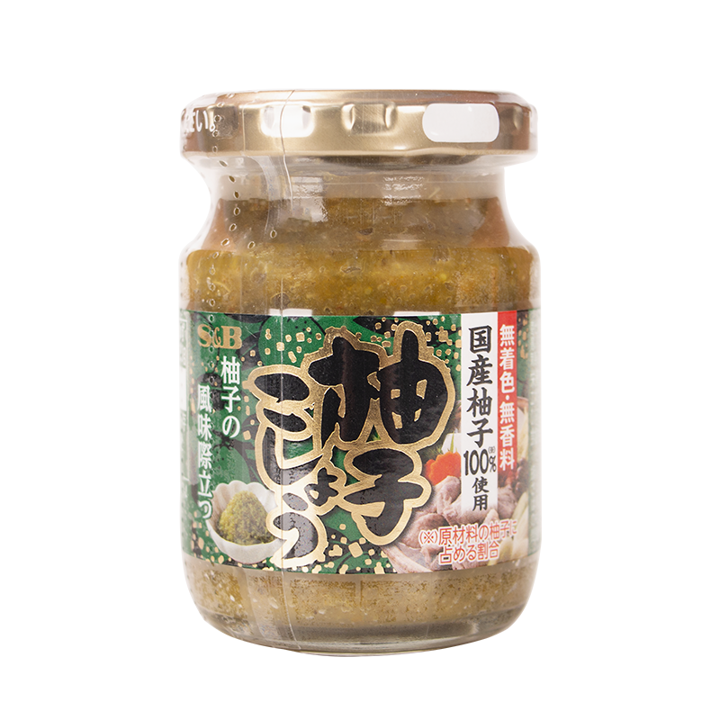 日本进口SB柚子胡椒酱80g