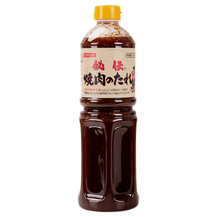 日本进口大逸昌秘传BBQ蒜香烤肉酱腌制调料烧烤串牛排烧肉汁1150g