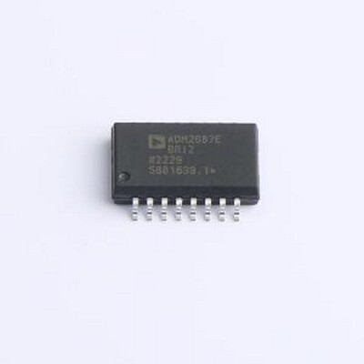 ADM2687EBRIZ 隔离式RS485/422收发器(带电源) 5 kV rms 信号和电