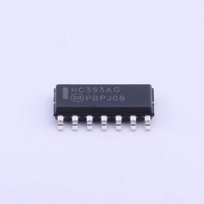 MC74HC393ADR2G 计数器/分频器 50MHz 4位二进制计数器 SOIC-14