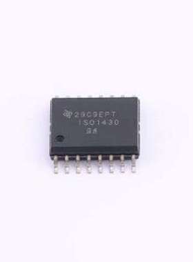 ISO1430DWR 隔离式RS485/422收发器 ISO1430DWR SOIC-16-300mil