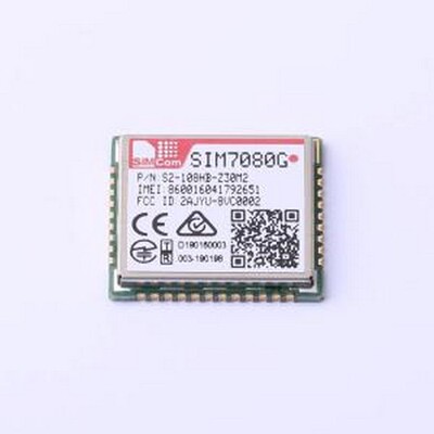 SIM7080G 2G/3G/4G/5G模块 SIM7080G SMD,15.7x17.6mm