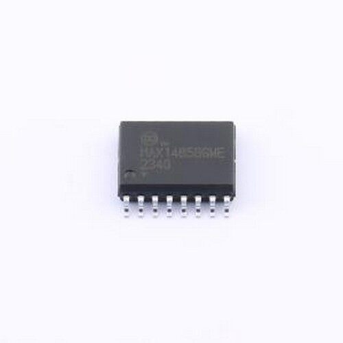 MAX14858GWE+ 隔离式RS485/422收发器 1.71V~5.5V供电 25Mbps 收