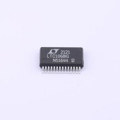 LTC1068IG#PBF 开关电容滤波器 时钟可调、四阶二阶滤波器构建模