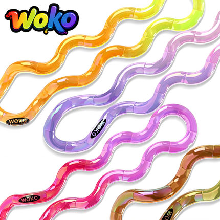 官方正版tangle铃兰紫蝶宝石温变扭扭乐女孩解压捏捏玩具感色美国