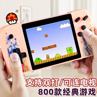 2026新款sup儿童掌上游戏机俄罗斯方块马里奥gba怀旧款老式小学生男孩益智电子玩具礼物双人手柄可连电视r36s