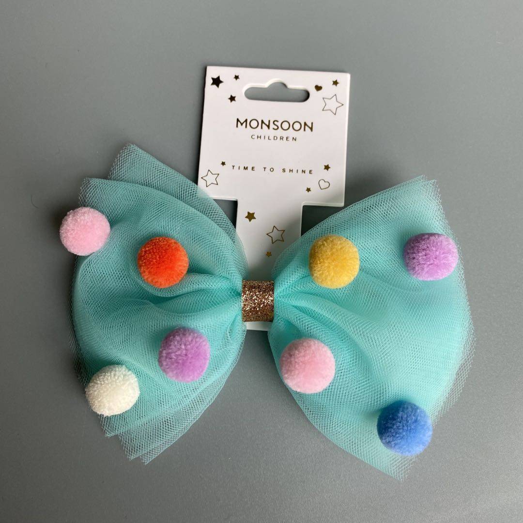 英国原单儿童圣诞发夹顶夹蝴蝶结毛球波点网纱彩虹薄荷绿大发夹,童装/婴儿装/亲子装,发饰,淘宝优惠券,粉丝福利购,淘宝优惠卷