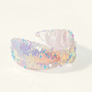 英国Monsoon Children儿童亮片发箍可爱渐变色幻彩布艺公主头箍