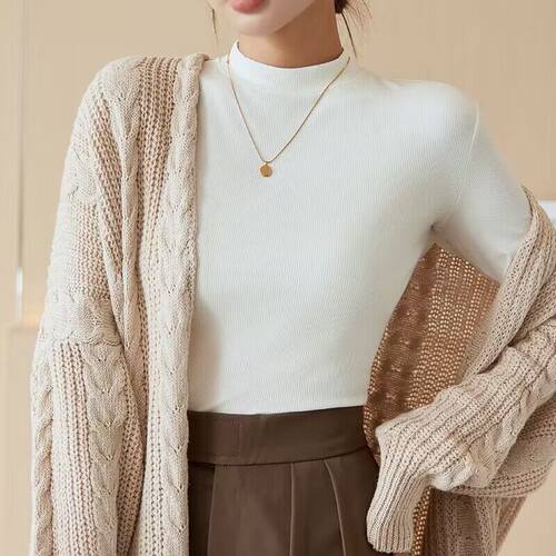 2026百搭长袖秋冬螺纹