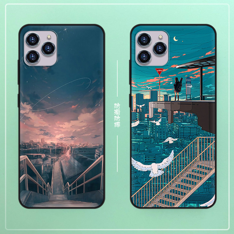 适用于朵唯f668手机壳定制doov f668可爱日韩情侣款保护壳全包边防摔