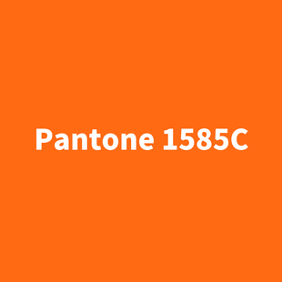 潘通系列Pantone橘黄/橘红/橙红色 1585C 1655C 172C金属自喷漆