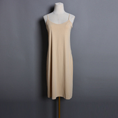 女装 2025年夏季 新品 打底吊带裙简约百搭内搭打底裙家居睡裙连衣裙