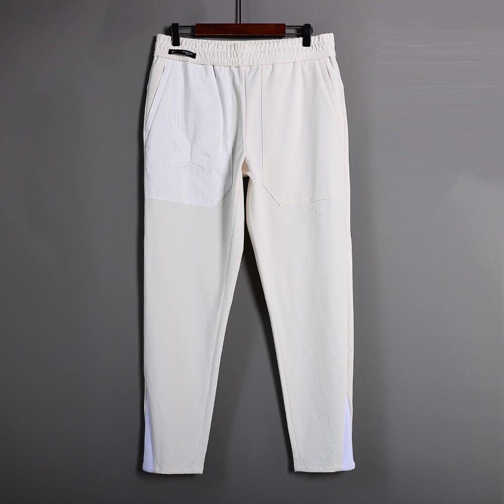 2025年春秋季新品时尚纯色男士休闲裤简约纯色运动裤长裤