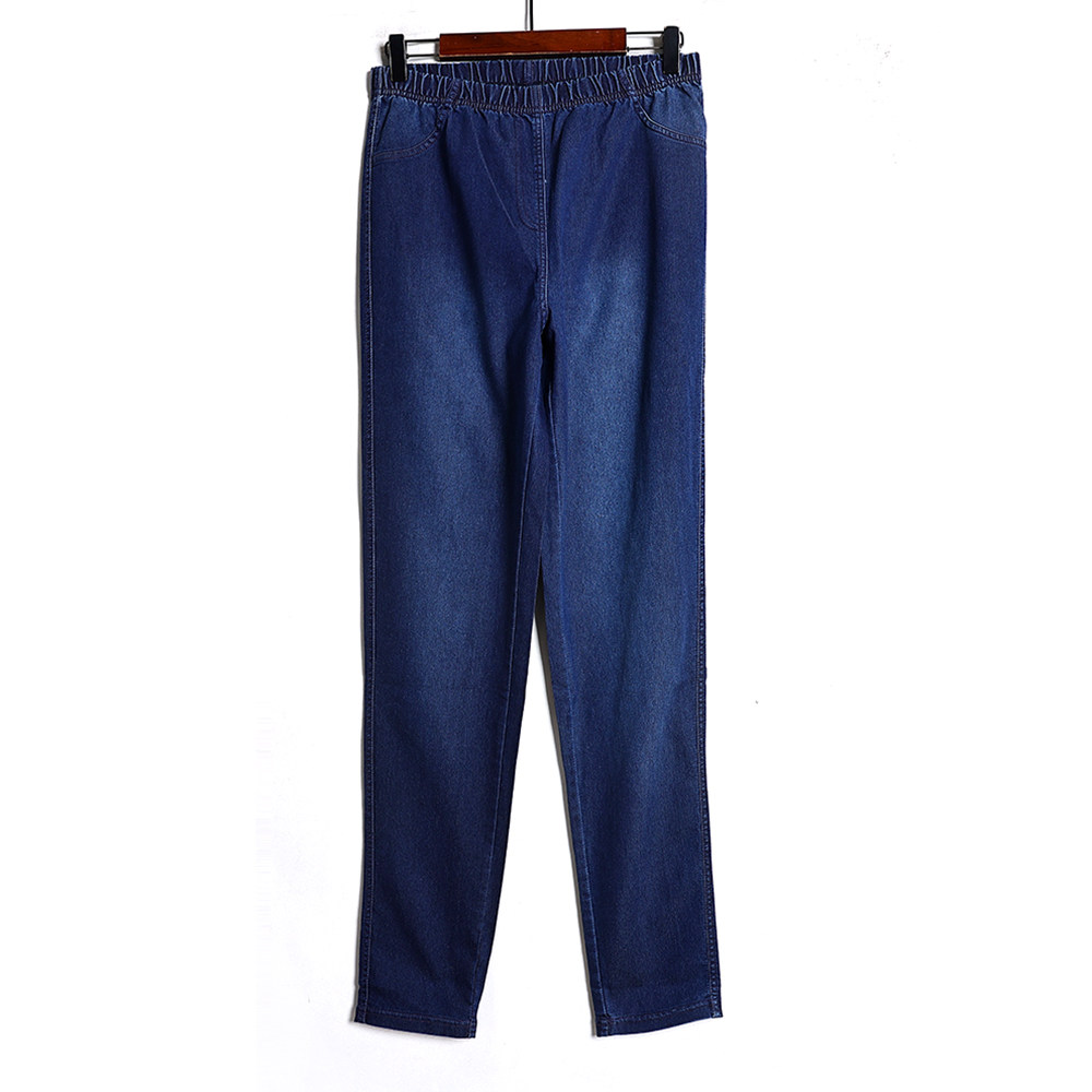 2026年春秋季新品时尚女士松紧腰简约紧身微弹打底裤长裤纯色潮