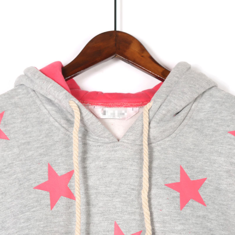 수유복 수유복 봄 가을 얇은 벨벳 컬러 블록 후드 스웨트셔츠 패셔너블한 외출 수유복 루즈한 지퍼 탑