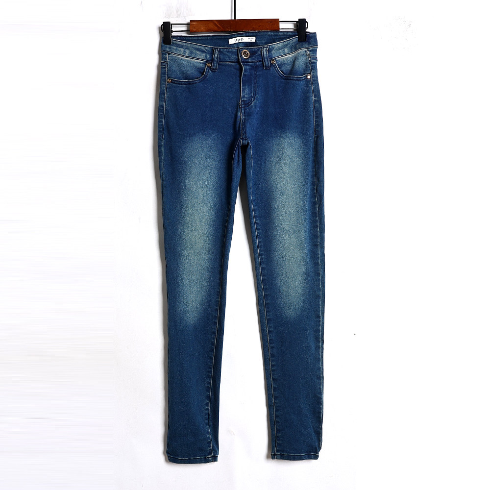 2026年春秋季新品女士牛仔裤韩版时尚紧身显瘦打底裤长裤潮