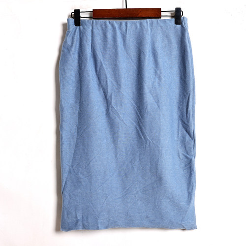 春秋季时尚职业女士短裙黑白洋气时尚纯色高腰显瘦包臀裙一步裙潮