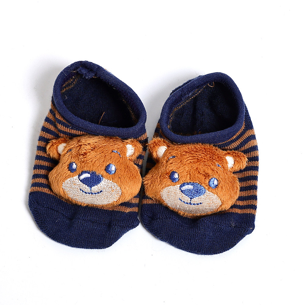 婴幼儿学步袜春夏早教男女儿童地板袜宝宝防滑袜套学步鞋短船袜子