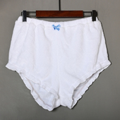 欧版 性感百搭法兰绒潮 百搭通勤松紧腰短裤 大码 2024年珊瑚绒家居裤