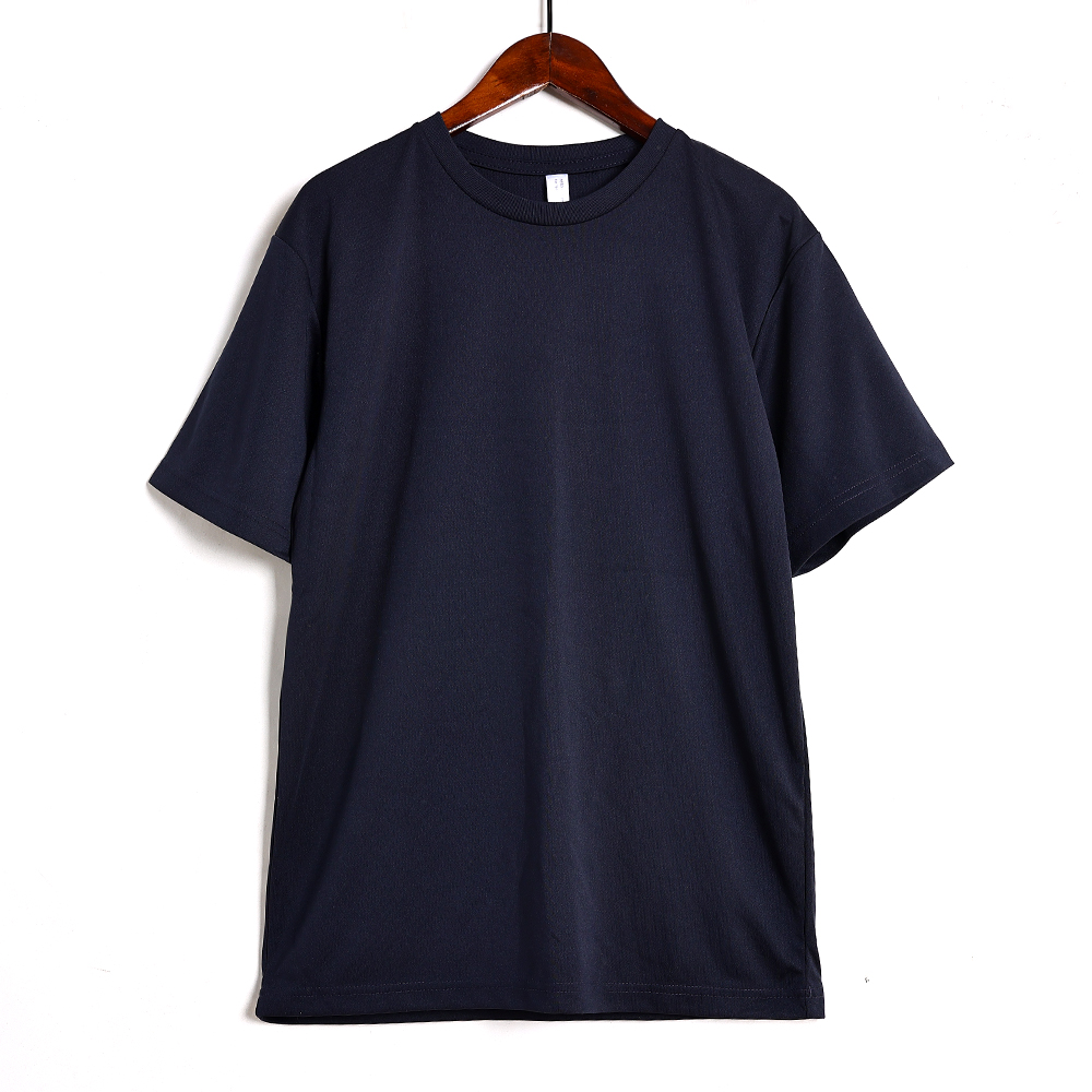 夏季新品情侣款圆领套头薄款透气速干休闲运动短袖T恤宽松显瘦潮