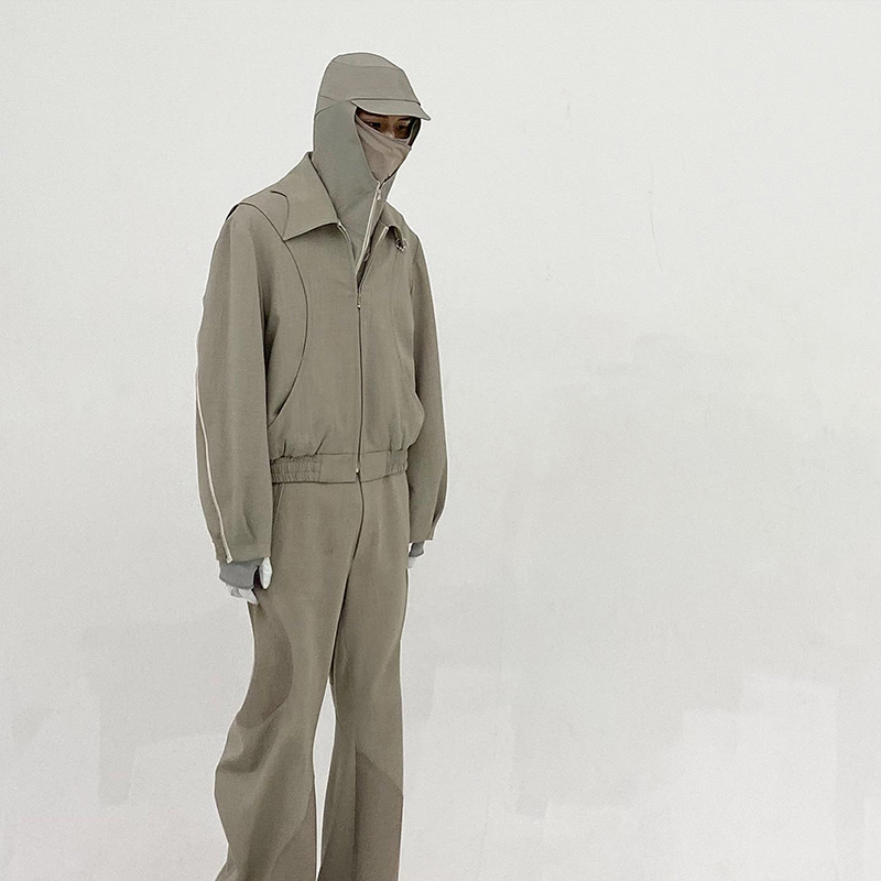 thumbnail for "Ordinary jacket price sells padded clothes" CMMAWEAR Batwing perforated casual jacket Cleanfit style