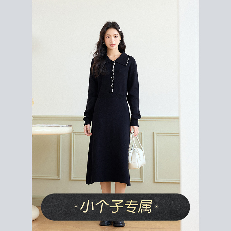 naegvrre小个子法式针织连衣裙