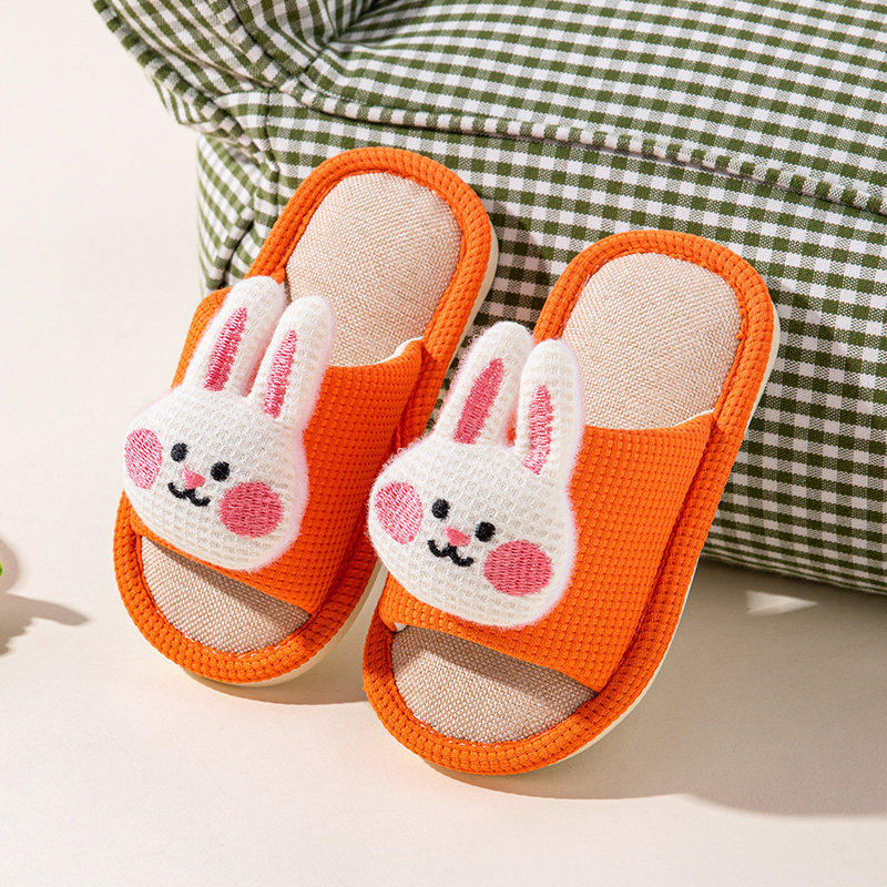 兔子儿童拖鞋亚麻女童男童春秋家居家用室内宝宝女孩防滑布底夏季,童鞋/婴儿鞋/亲子鞋,儿童亚麻拖鞋,淘宝优惠券,粉丝福利购,淘宝优惠卷