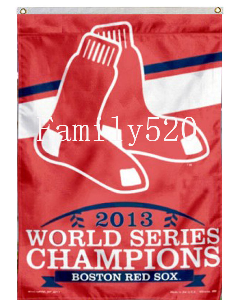 外贸棒球波士顿红袜队户外旗帜MLB Boston Red Sox USA Flag A12