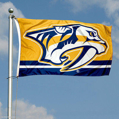 冰球纳什维尔掠夺者队球迷旗帜nhl nashville predators flag