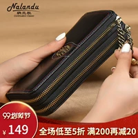 Ví Nalandu nữ dài 2019 dây kéo da mới thời trang công suất lớn ví điện thoại túi xách nữ túi ly hợp - Ví tiền túi cầm tay nam