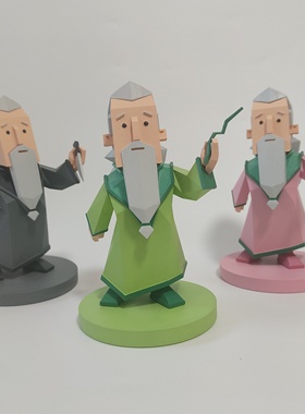 生日礼物绿老头infj粉色绿老头手办黑化版infj手办树脂15cm高MBTI