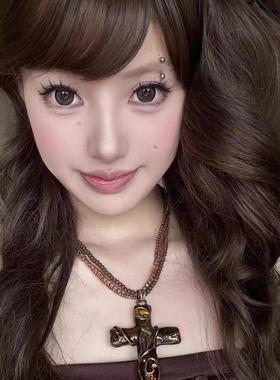 复古辣妹中古高级感锁骨链