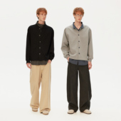 MADWITCH复古老钱风拼接格子假两件衬衫 男女通勤休闲叠穿衬衣外套