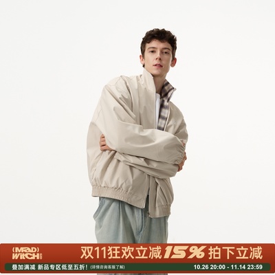 MADWITCH早秋复古双面穿夹克