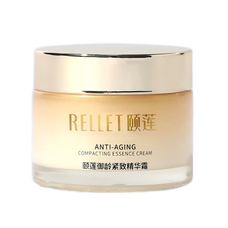 颐莲御龄紧致精华面霜保湿抗皱提拉紧致亮肤色淡化细纹玻尿酸新货