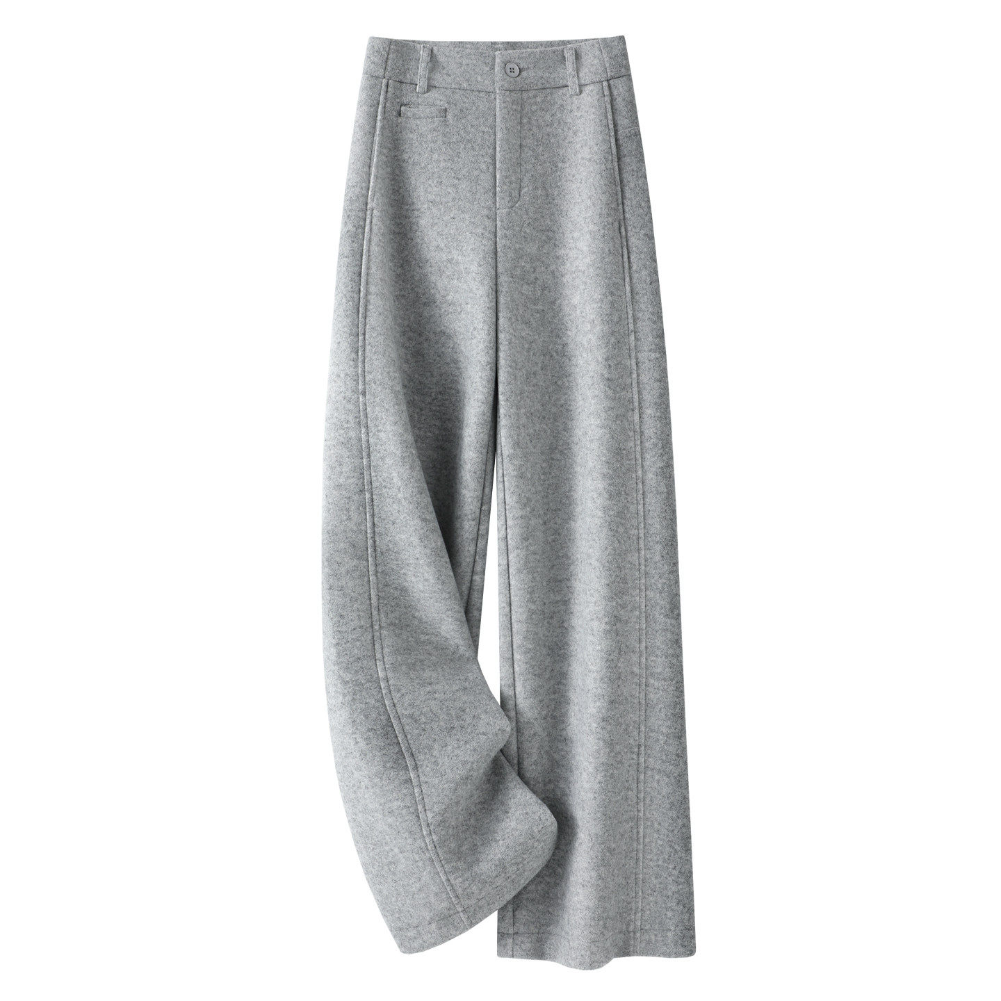 羊绒阔腿裤毛呢裤女2025年秋冬季新款宽松直筒显瘦呢子直筒休闲裤,女装/女士精品,休闲裤,淘宝优惠券,粉丝福利购,淘宝优惠卷