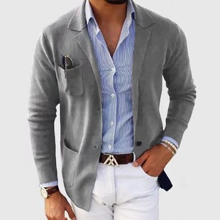 新款 修身 时尚 西装 聚会婚礼西服 休闲男式 跨境外贸男装