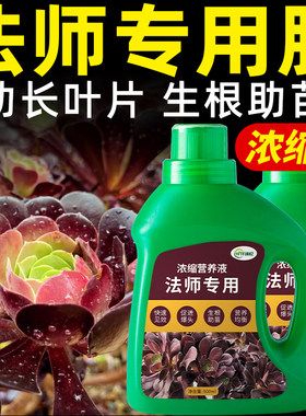 法师专用肥多肉肥料盆栽营养液复合有机植物家庭园艺增色生根花肥