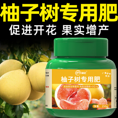 柚子树专用肥果树有机肥料