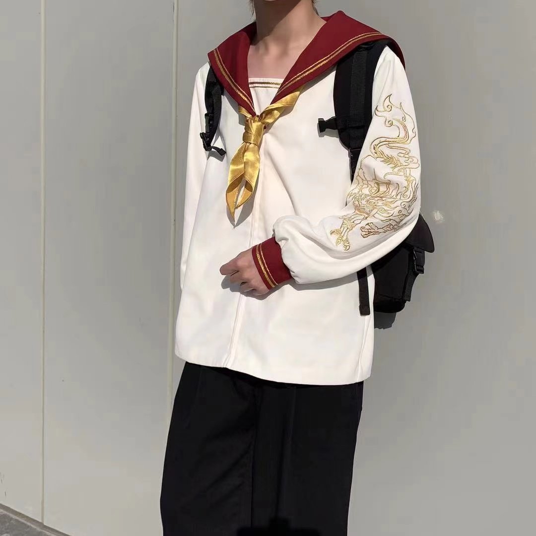 神明少女年男女生水手服原创正品现货jkdk学生装cos松池温柔待命