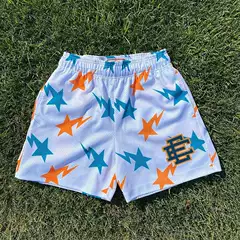 Europe and the United States Ericemanuel EE casual sports shorts men's summer mesh breathable five pants large size beach shorts