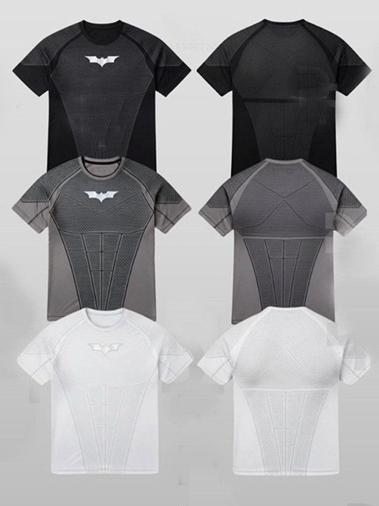 Young LA x BATMAN gym tees