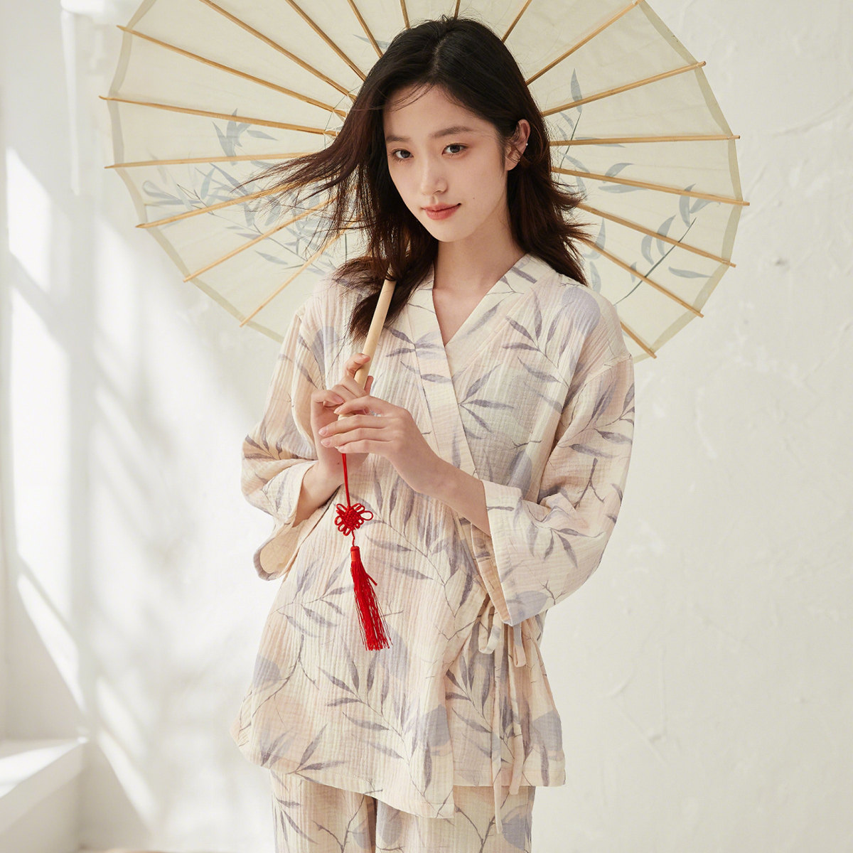 顶瓜瓜纯棉睡衣女款春夏季