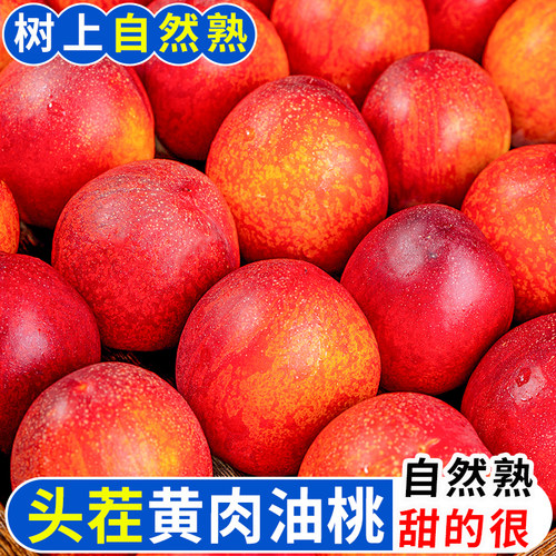 【御品一园】黄心油桃大桃子