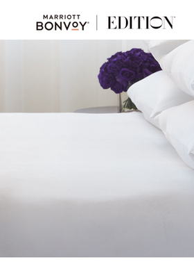 艾迪逊五星级酒店 芙蕾特Frette定制床笠单件全棉贡缎床垫保护罩